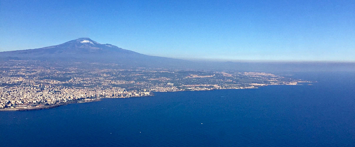 Etna Sicily fly